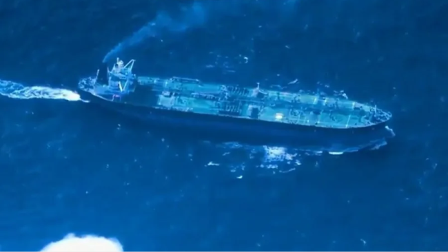Petrolero confiscado por EEUU.