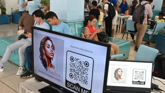 Feria de tecnologías digitales en Cuba.