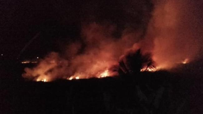 Incendio en Matanzas.
