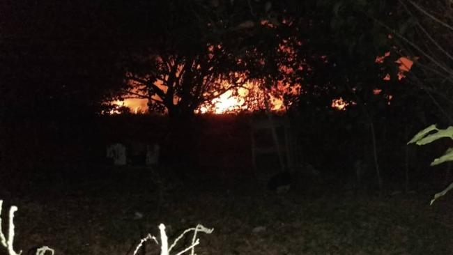 Incendio en Matanzas.