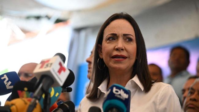 La líder opositora venezolana María Corina Machado.