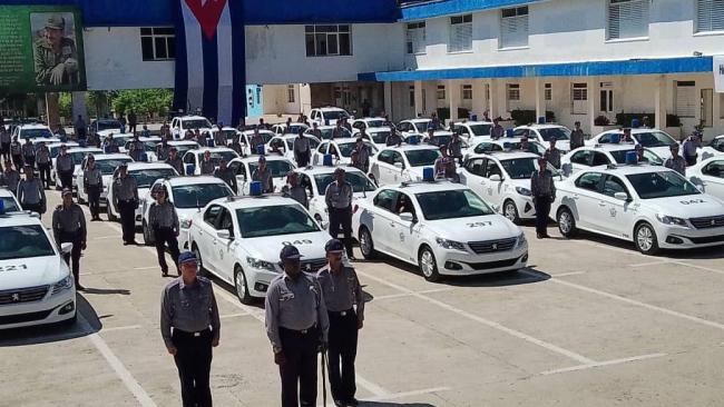 Elementos represivos del régimen cubano.