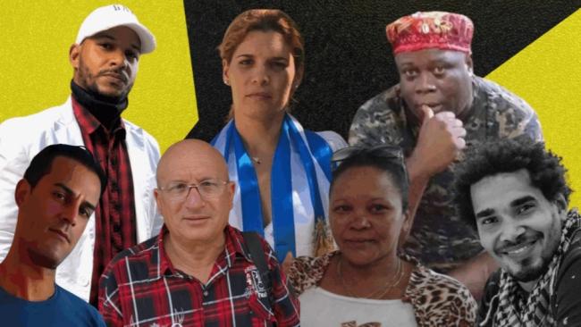Presos políticos cubanos.