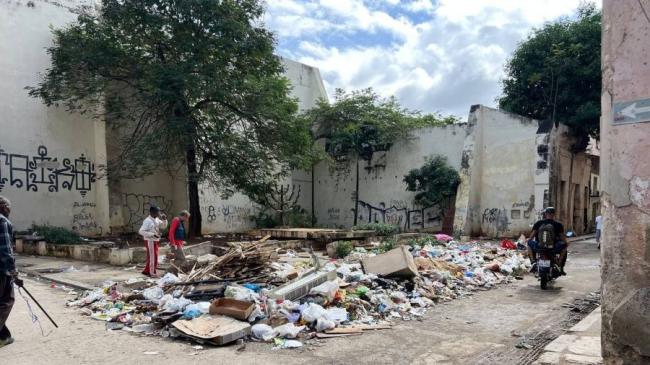 Un basurero en La Habana Vieja, enero de 2026.