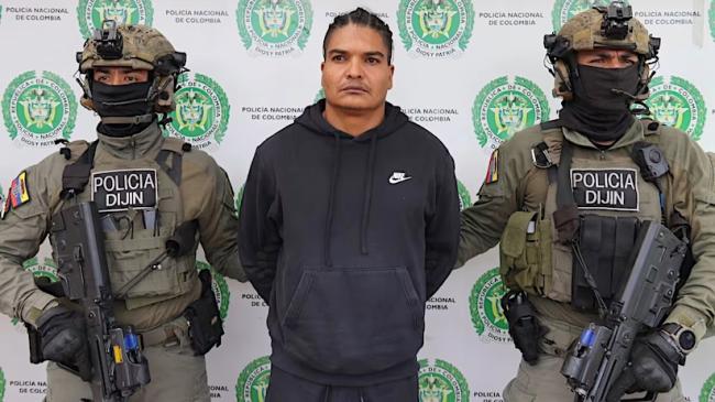 'Larry Changa', fundador del Tren de Aragua, detenido en Colombia en 2024