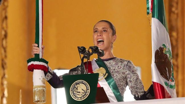 La presidenta mexicana Claudia Sheinbaum.