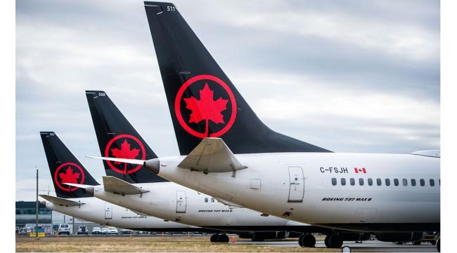 Aviones de Air Canada.
