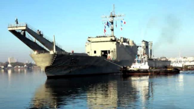Un buque de la Armada de México con ayuda humanitaria, La Habana.