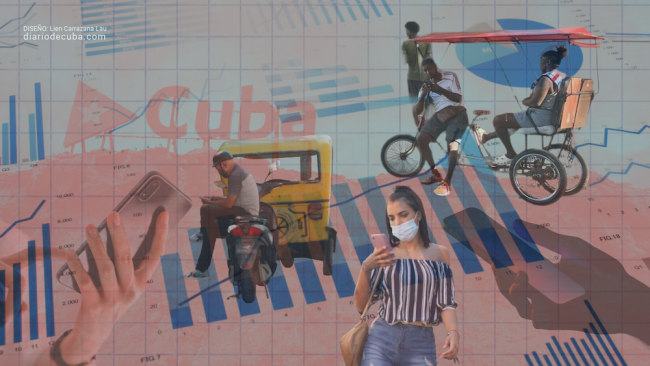 Ilustración sobre el proyecto Cubadata.