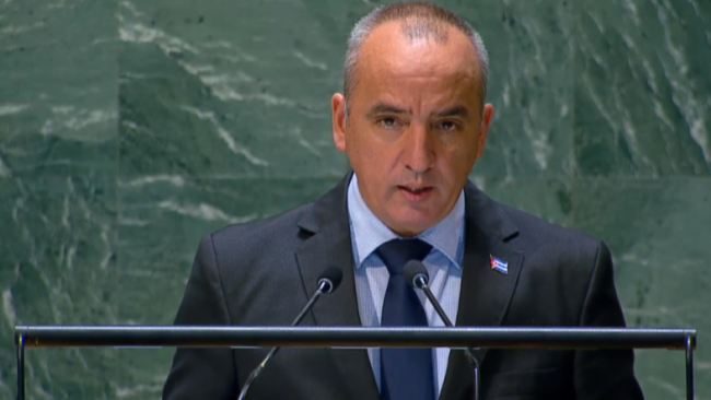 Ernesto Soberón, representante del régimen de Cuba ante la ONU.