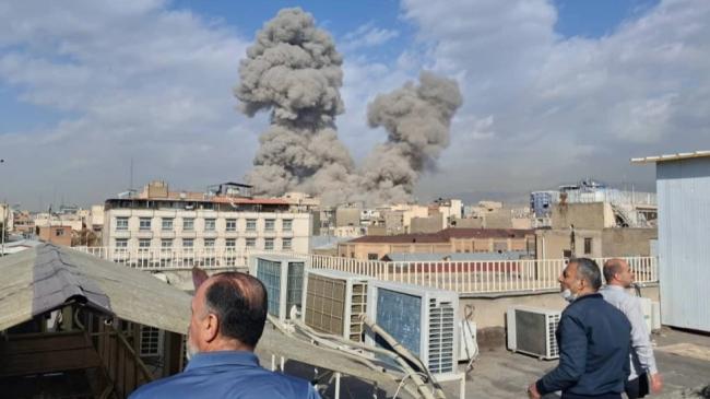Ataque de EEUU e Israel sobre Teherán.