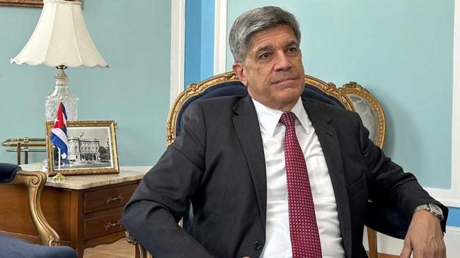 Carlos Fernández de Cossío, viceministro de Relaciones Exteriores de Cuba.