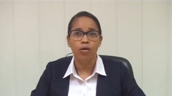 La fiscal provincial de Holguín, Yamisel Hernández Rodríguez.