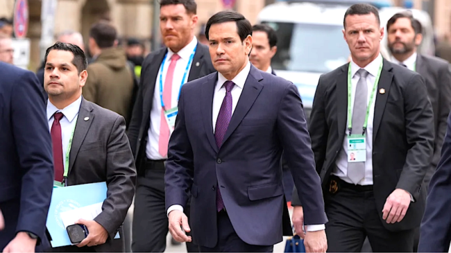 Marco Rubio en Múnich.