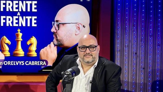 El periodista cubano Orelvys Cabrera.