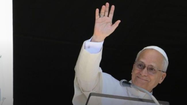 El papa León XIV.