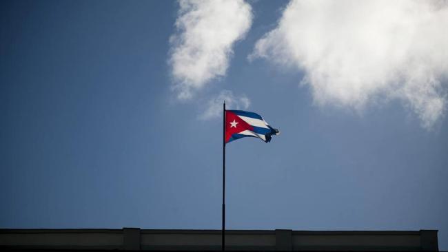 Bandera cubana.