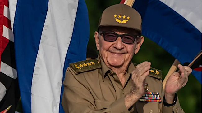 Raúl Castro en julio de 2022.