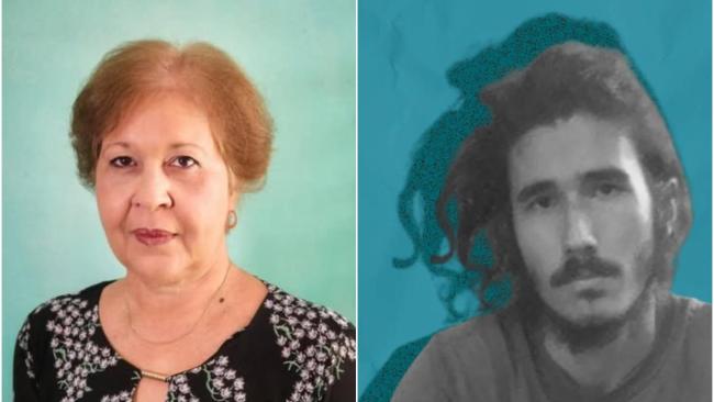 Alina López y Leonardo Romero.