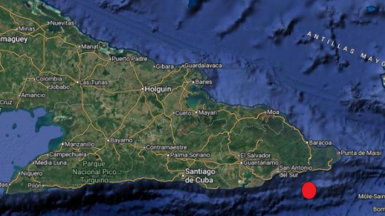 Localización del sismo.