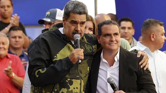 Nicolás Maduro y Alex Saab.