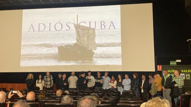Presentación de Adiós Cuba en Valencia.