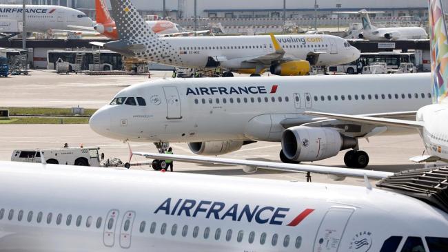 Aviones de Air France.
