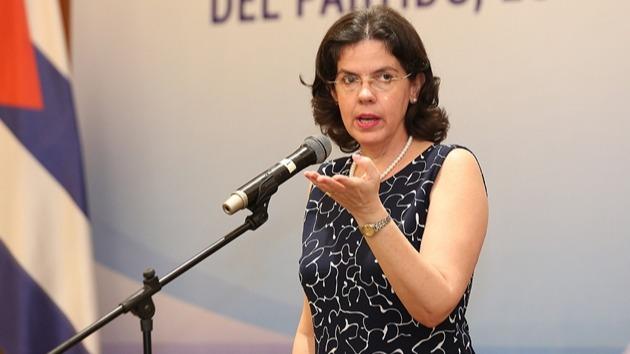 Lianys Torres Rivera, embajadora de Cuba en EEUU.
