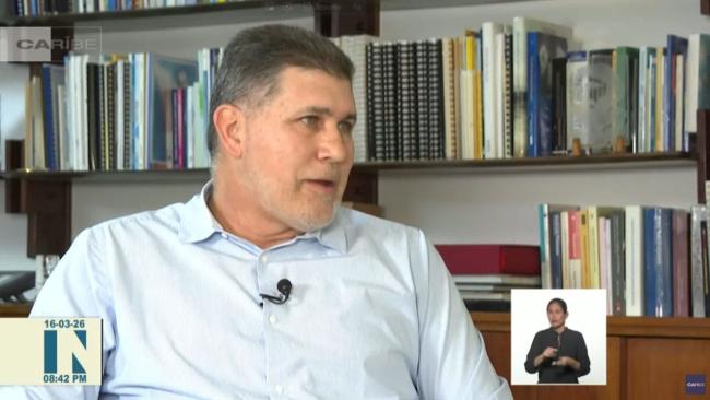 El viceprimer ministro Óscar Pérez-Oliva Fraga.