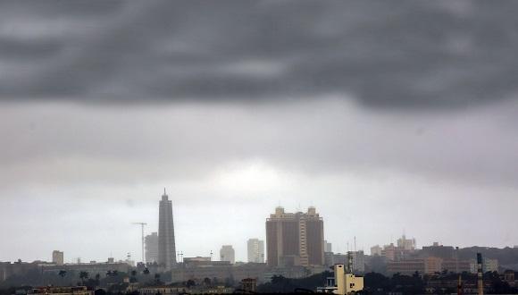 Vista de La Habana en invierno.
