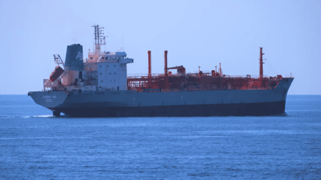 El barco de carga de gas licuado de petróleo Eugenia Gas.