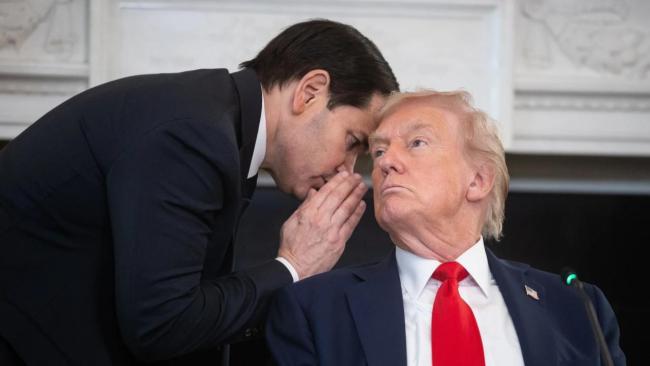 Donald Trump y Marco Rubio.