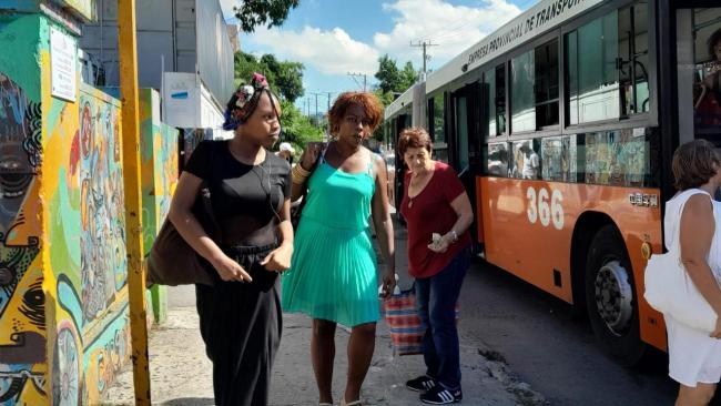 Mujeres en Cuba.