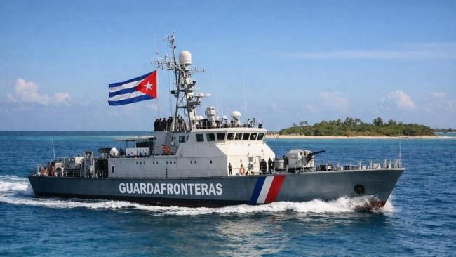 Tropas guardafronteras de Cuba.