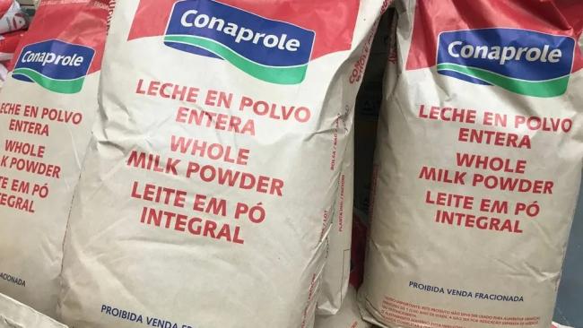 Leche en polvo Uruguay.