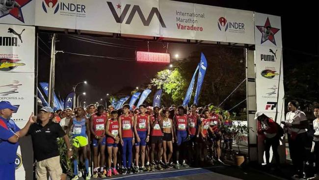 Edición anterior de la Maratón de Varadero.