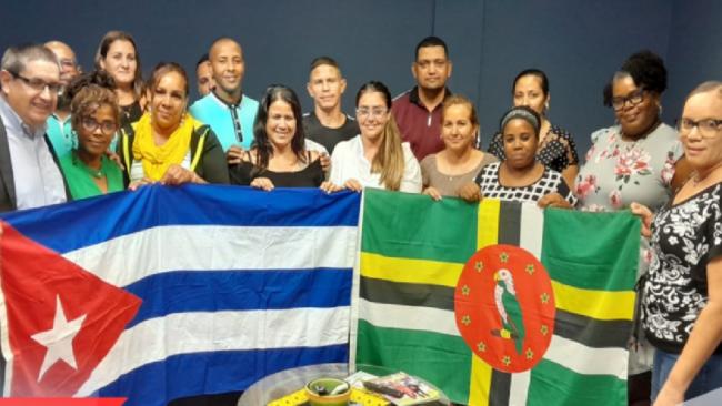 Médicos y enfermeros cubano en Dominica