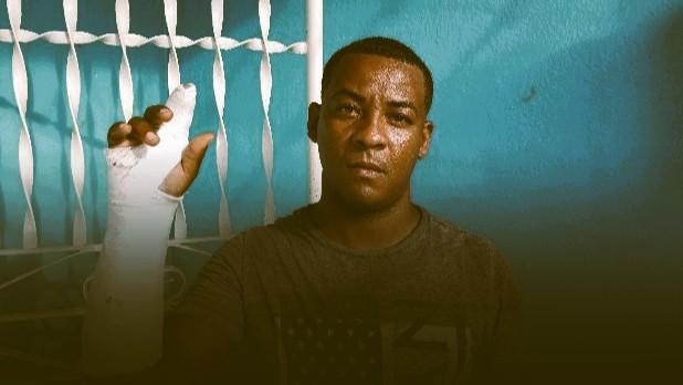 El preso político cubano Roilán Álvarez Rensoler.