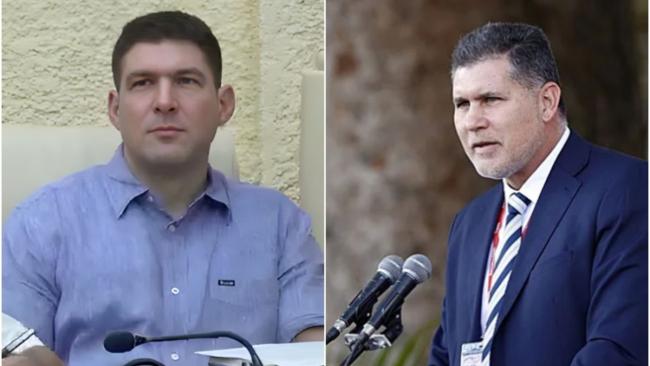 Raúl Guillermo Rodríguez Castro y Oscar Pérez-Oliva.