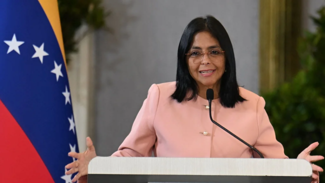 Delcy Rodríguez.
