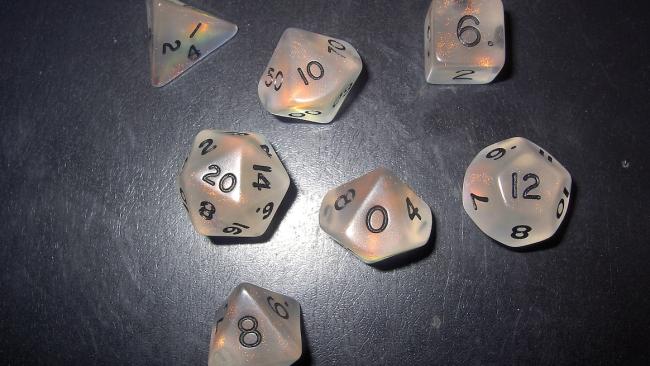 Dados. 