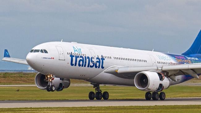 Avión de Air Transat.