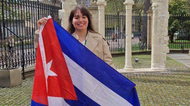 La activista cubana Amelia Calzadilla.