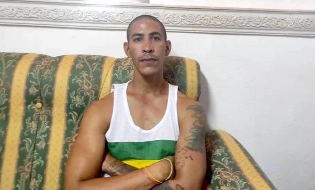 El activista y ex preso político cubano Ángel Cuza.