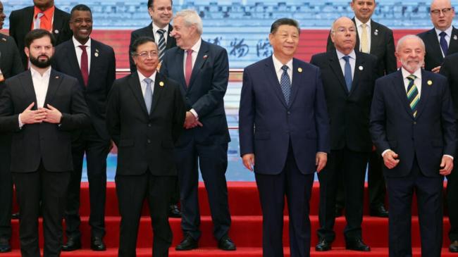 Asistentes a la IV Reunión Ministerial entre la Comunidad de Estados Latinoamericanos y Caribeños (CELAC) y China, en 2025.