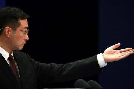 El portavoz del Ministerio de Relaciones Exteriores de China, Lin Jian.