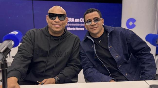 Alexander Delgado y Randy Malcom, integrantes de Gente de Zona, entrevistados en COPE.