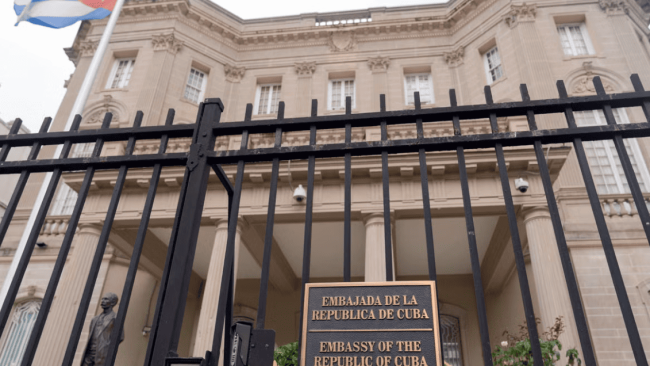 Embajada de Cuba en EEUU.