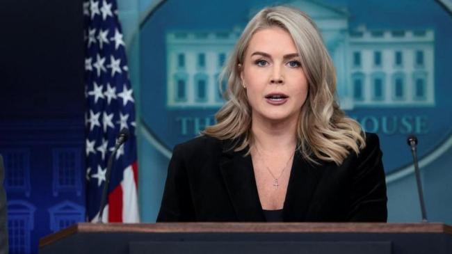 Karoline Leavitt, secretaria de prensa de la Casa Blanca.