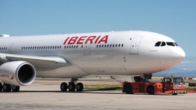 Aeronave de Iberia.